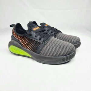 Boy's Shaq 3D Print Neon Lightweight Outsole Athletic Sneaker Size 2